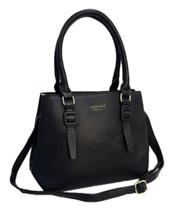 Bolsa Feminina Media De Ombro , alça Transversal Luxo Divisórias Elegante