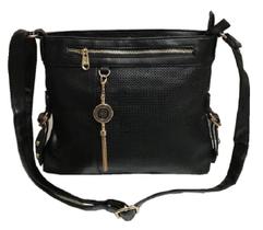 Bolsa Feminina Media De Ombro Transversal Luxo com divisória