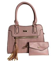 Bolsa Feminina Média Preta TRansversal Ombro Couro Social!!!