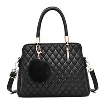 Bolsa Feminina Média Transversal Metalassê com Chaveiro