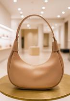 Bolsa Feminina Meia Lua Baguete De Ombro Tendencia Moderna Festa Elegante Varias Cores