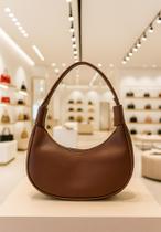 Bolsa Feminina Meia Lua Baguete De Ombro Tendencia Moderna Festa Elegante Varias Cores