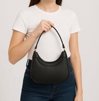 Bolsa Feminina Meia Lua Baguete De Ombro Y Mão Tendencia Moda Casual Elegante