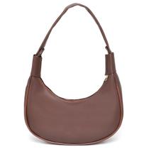 Bolsa Feminina Meia Lua Branca Pequena skybag Estilosa