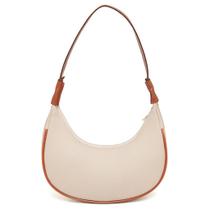 Bolsa Feminina Meia Lua Branca Pequena skybag Estilosa