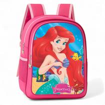 Bolsa Feminina Mochila Escolar Infantil Grande Reforçada Ariel