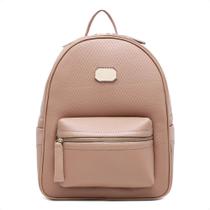 Bolsa feminina mochila viagem escola com bolso de costas