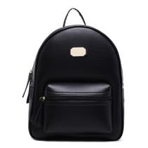 Bolsa feminina mochila viagem escola com bolso de costas