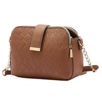Bolsa Feminina Moderna Alça Corrente Fecho Ecler Chenson Bolsa Feminina Moderna Alça Corrente Fecho Ecler Chenson