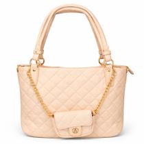 Bolsa Feminina Moderna com Alça e Fechamento Superior em Zíper