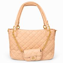 Bolsa Feminina Moderna com Alça e Fechamento Superior em Zíper
