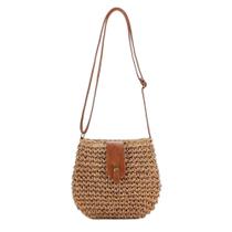 BOLSA FEMININA MODERNA TENDÊNCIA VERÃO NATURAL E ELEGANTE Cor:Bege Escuro - GENERICA BOLSA FEMININA MODERNA TENDÊNCIA VERÃO NATURAL E ELEGANTE Cor:Bege Escuro - GENERICA