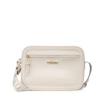 Bolsa Feminina Moleca Transversal Pequena com Bolso Off White