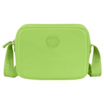 Bolsa Feminina Moleca Transversal Quadrada Borracha Tira Colo Cores ORIGINAL