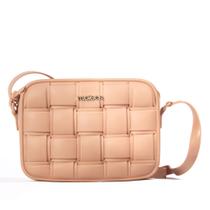 Bolsa Feminina Moleca Transversal Trançada Nude Bolsa Feminina Moleca Transversal Trançada Nude