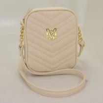 Bolsa feminina monica sanches 3723 b prad marfim / prad marfim