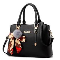 Bolsa Feminina My Ek Charm - Linha Classic - Black