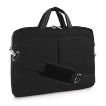 Bolsa Feminina Notebook 15' Nylon Alça de Ombro Acolchoada Preto Multi BO172