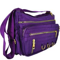 Bolsa Feminina Nylon Tactel 10 Bolsos XLB297