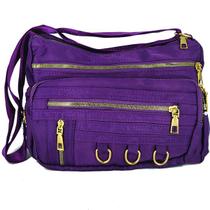 Bolsa Feminina Nylon Tactel 10 Bolsos XLB297