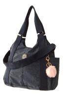 Bolsa Feminina Nylon Tactel impermeável grande alça transversal ombro lateral tiracolo Academia Trabalho Escolar Faculdade praia piscina viagem