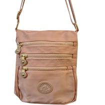 Bolsa Feminina Nylon Transversal + Pompom TY783