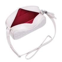 Bolsa Feminina Off White Transversal Mini Bag De Ombro Matelasse Lírio