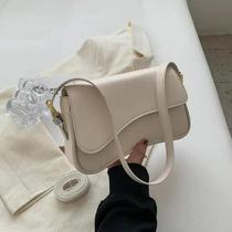 Bolsa Feminina Ombro Baguete Transversal Casual Fashion Trend
