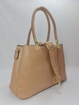 Bolsa feminina ombro e transversal estruturada Bolsa feminina ombro e transversal estruturada