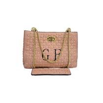Bolsa feminina ombro e transversal - golden fenix