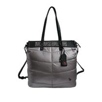 Bolsa Feminina Ombro E Transversal Grande Macia Casual Dia a Dia Elegante Com Zíper E Bolsos