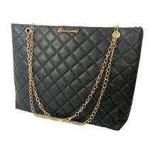 Bolsa Feminina Ombro Pequena Com Alça com Corrente Regulável Fecho Imantado Prática e Leve para o Dia a Dia