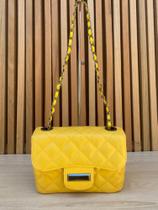 Bolsa Feminina Ombro Transversal Alça Corrente