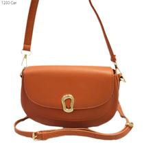 Bolsa Feminina Ombro / Transversal Baguete com Tampa 1203