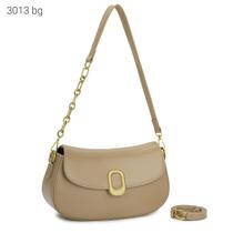 Bolsa Feminina Ombro / Transversal Inspiração Luxo com Detalhe de Corrente na Alça 3013 Bolsa Feminina Ombro / Transversal Inspiração Luxo com Detalhe de Corrente na Alça 3013