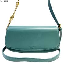 Bolsa Feminina Ombro / Transversal Inspiração Luxo com Detalhe de Corrente na Alça 3013