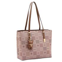 Bolsa Feminina Original Elemento Gráfico Ombro Chenson 85092 Bege