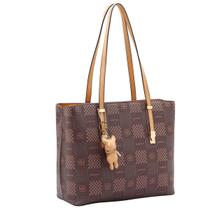 Bolsa Feminina Original Elemento Gráfico Ombro Chenson 85092 Café