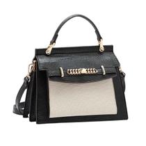 Bolsa Feminina Original Lagarto Clássico Mão Chenson 85074 Preto Bolsa Feminina Original Lagarto Clássico Mão Chenson 85074 Preto