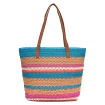 Bolsa Feminina Original Sacola Grande De Praia Verão + Cores