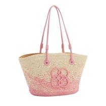 Bolsa Feminina Palha Ombro Chenson Praia Piscina Verão
