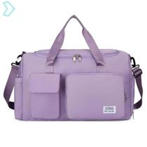 Bolsa Feminina Para Academia Esportiva Mala Viagem Mochila Transversal Fitness Treino Dia a Dia