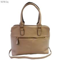 Bolsa Feminina Pasta Transversal / Mão com Divisões e espaço Notebook 1078