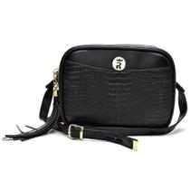 Bolsa Feminina Pequena Alça Transversal Ajustável Discreta