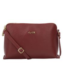 Bolsa Feminina Pequena Classe Couro Crossbody Transversal
