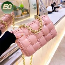 Bolsa feminina Pequena cor rosa Bolsa feminina Pequena cor rosa