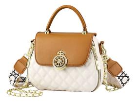 Bolsa Feminina Pequena De Couro Pu Transversal Sofiticada