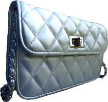 Bolsa Feminina Pequena Elegante Alça Transversal Corrente Festa Moda