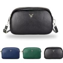 Bolsa Feminina Pequena Transversal 3 Bolsos E Alça