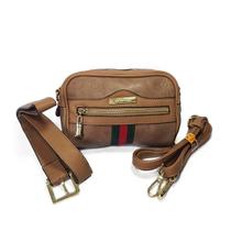 Bolsa Feminina Pequena Transversal Estilo Pochete Couro PU